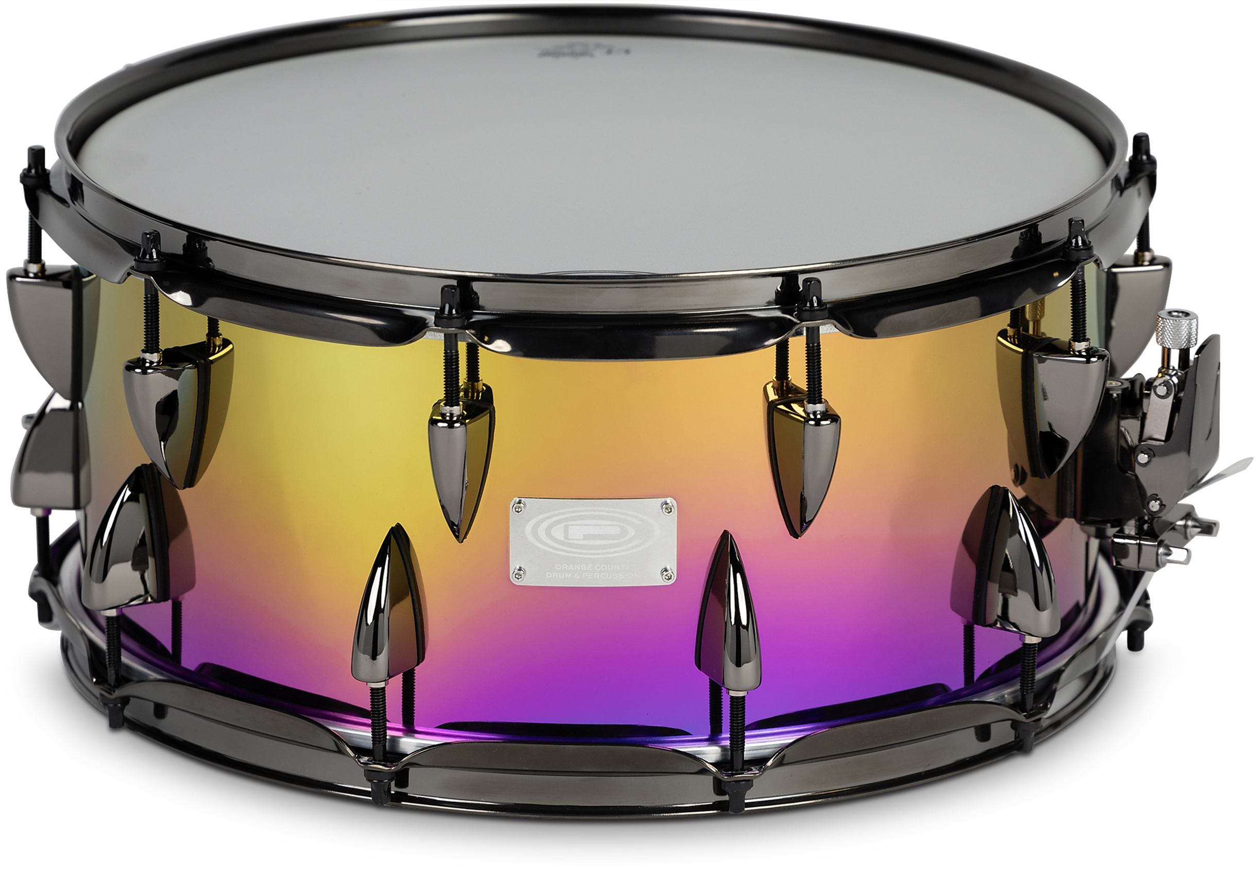 SpectrumSteelSnareDrumwithBlackNickelHardware-14x6.5in_1